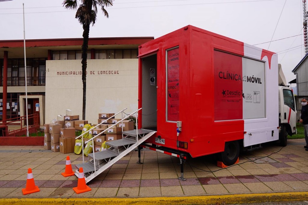Fundación Luksic concreta entrega de una clínica móvil en La Araucanía