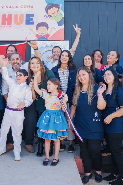 Vuelta a clases 2024: Desafío Levantemos Chile y Fundación Luksic entregan jardín infantil modular totalmente equipado en Coltauco