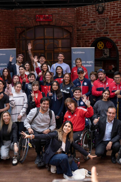 Encuentro reunió por primera vez a deportistas e instituciones del mundo público y privado